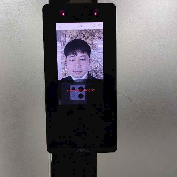 Máy chấm công bằng khuôn mặt ZKTeco SenseFace 4A